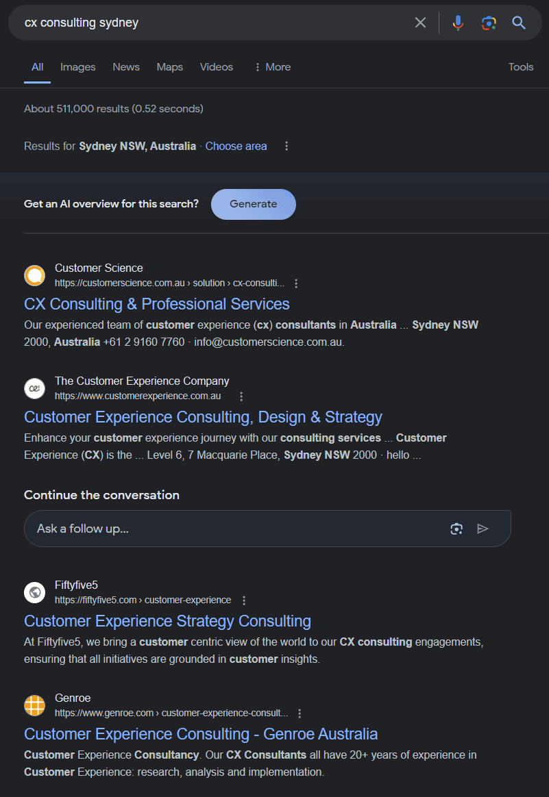 cx consulting gemini